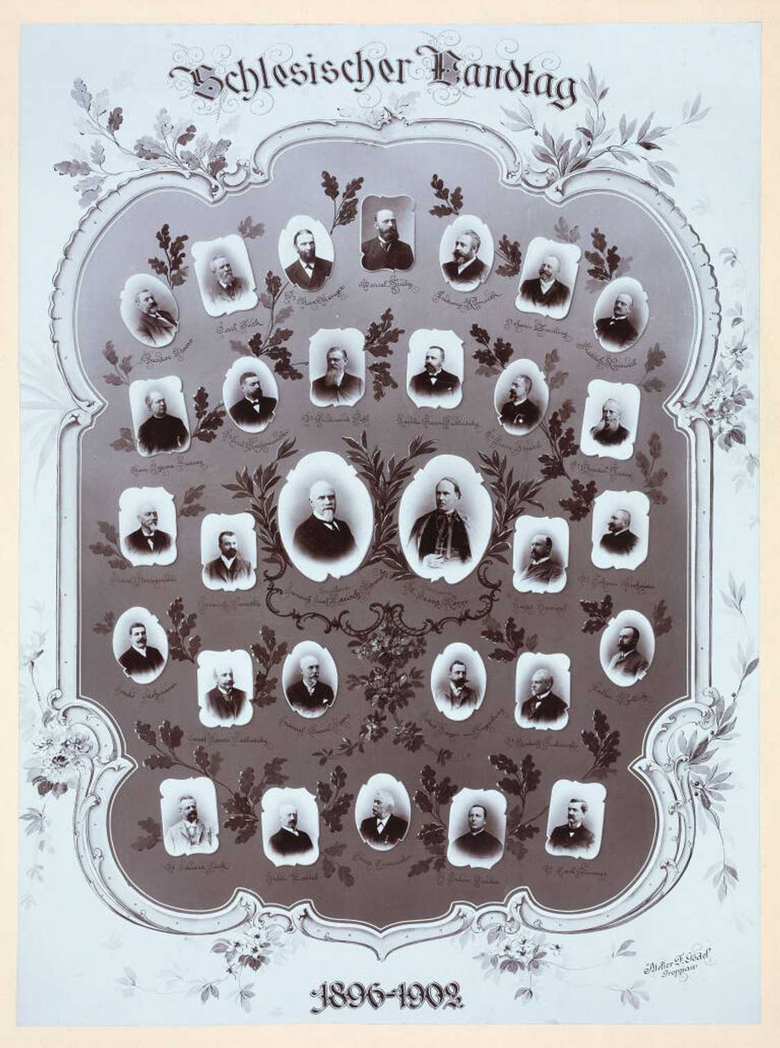 Tablo poslanců slezského zemského sněmu 1896–1902
