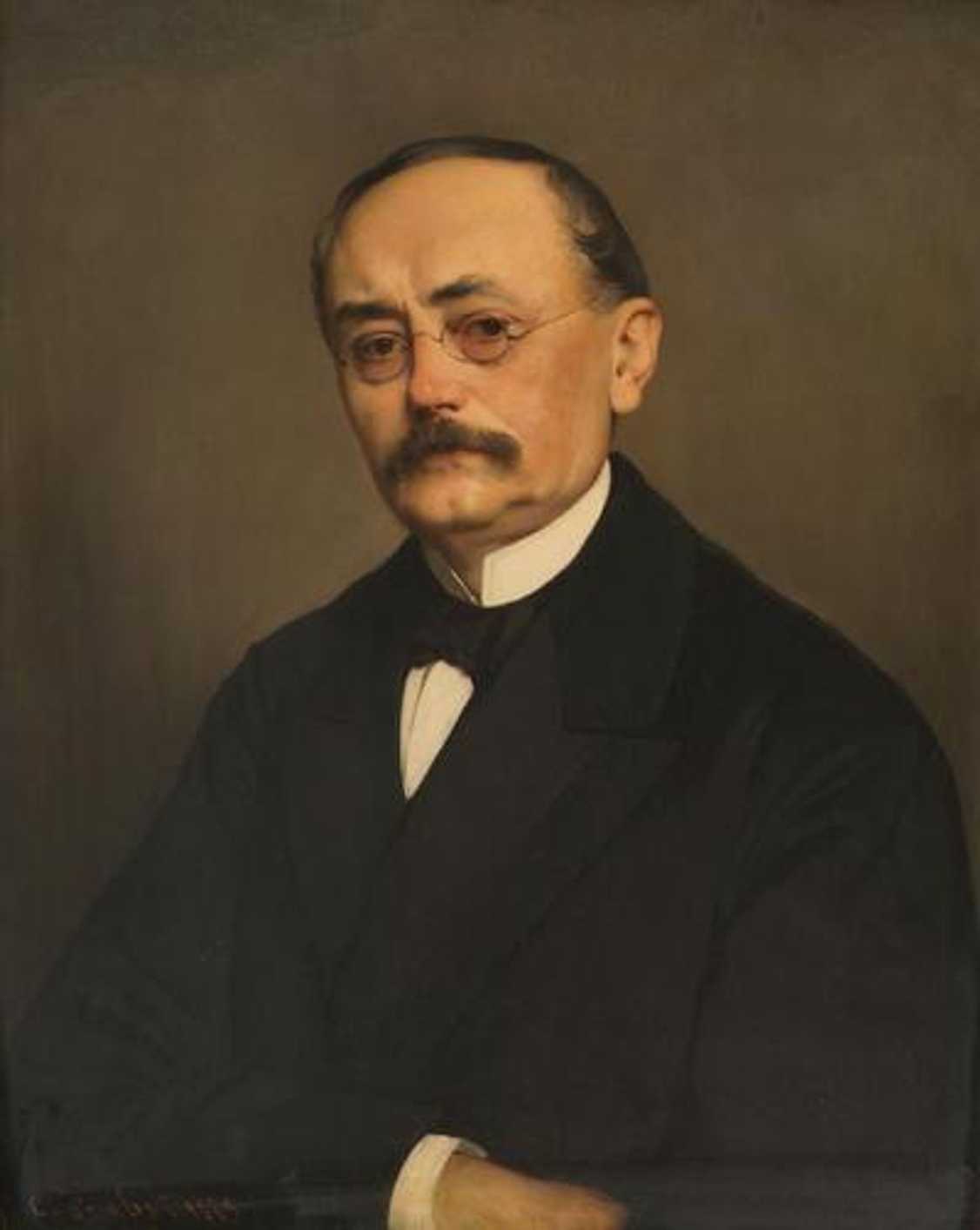Druhý prezident poslanecké sněmovny Leopold Hasner von Artha