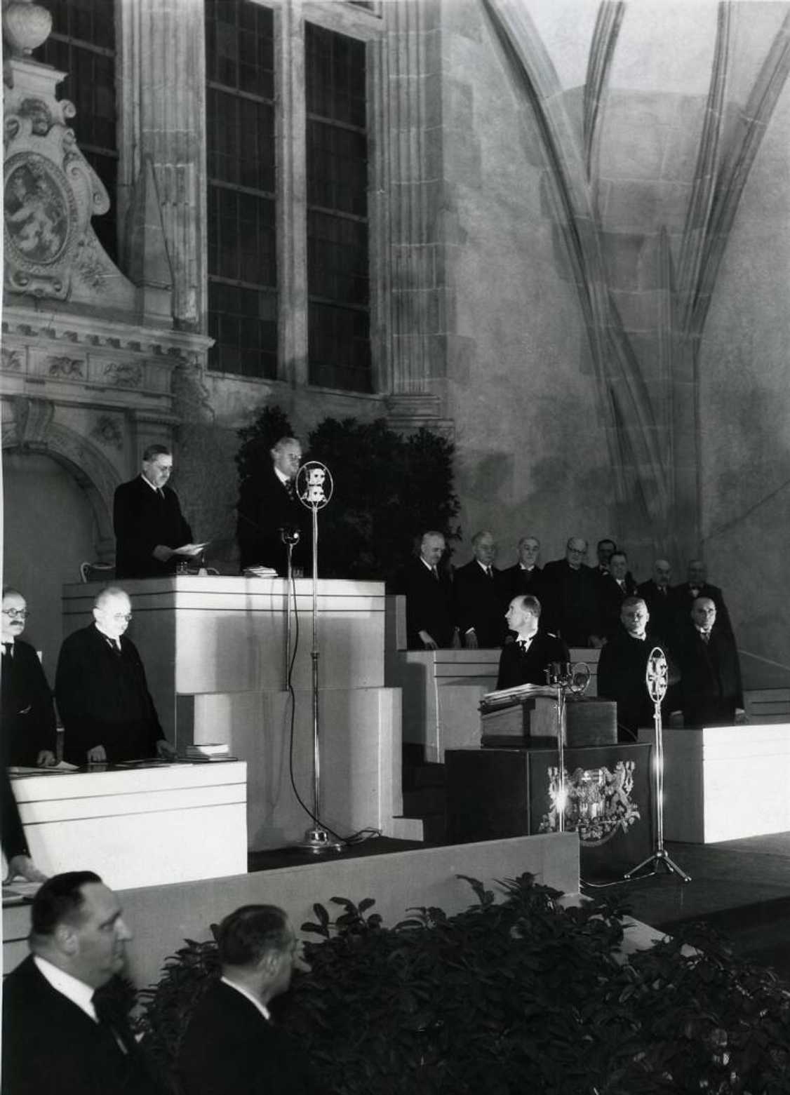Volba Edvarda Benešem prezidentem republiky 18. prosince 1935.
